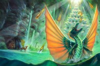 Wings of Fire cover art by Jeff Crosby