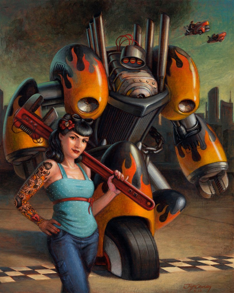 Robobilly by Jeff Crosby