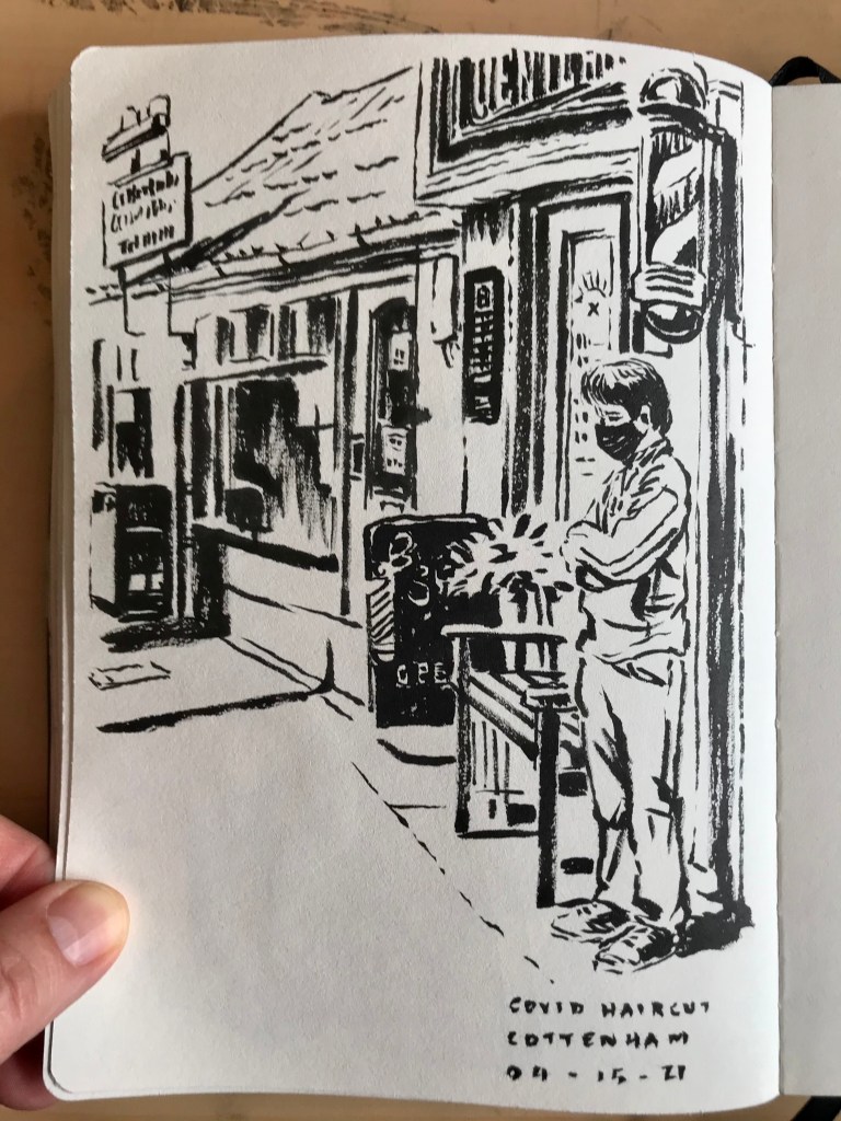 Cottenham, UK, brush pen