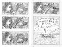 The Rift, Roughs, Chapter 1, Pages 15 and 16