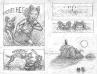 The Rift, Roughs, Chapter 1, Pages 17 and 18