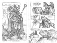 The Rift, Roughs, Chapter 1, Pages 21 and 22